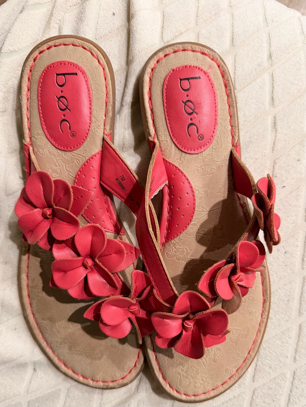 boc Coral Floral Toe-Post Sandals